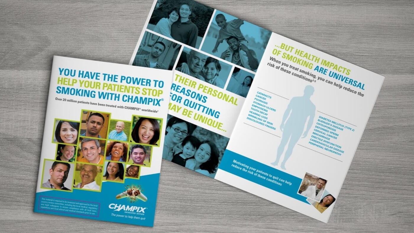 Champix campaign key art